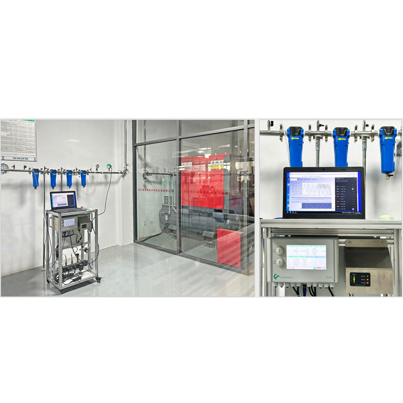 Compressed air quality testing equipment